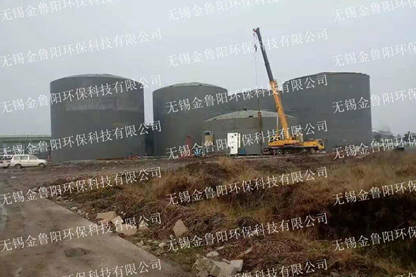 嘉興搪瓷鋼板沼氣項(xiàng)目展示